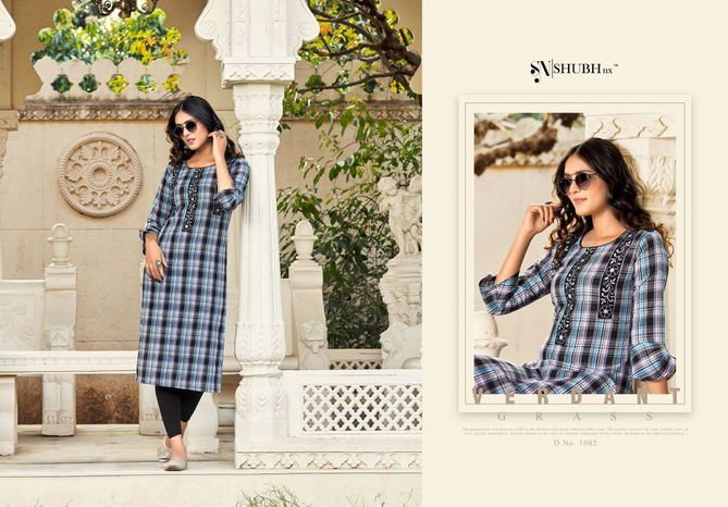 Shubh Kulfi 1 Viscose Handloom Ethnic Wear Designer Kurti Collection